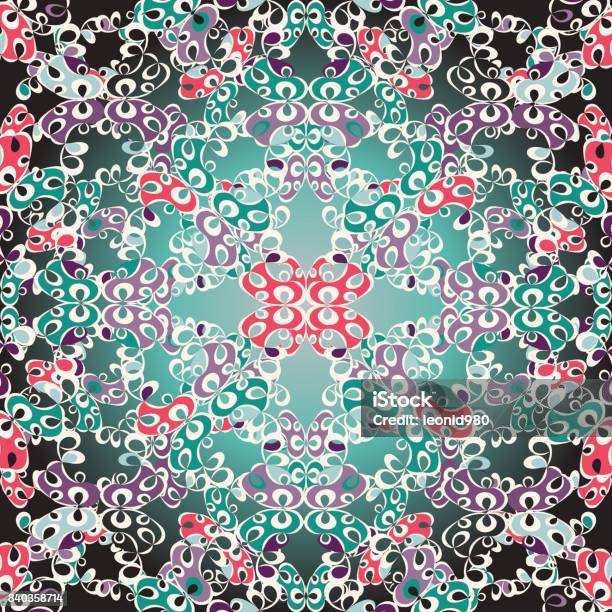 Colorful Abstract Objects Background Stock Illustration - Download ...
