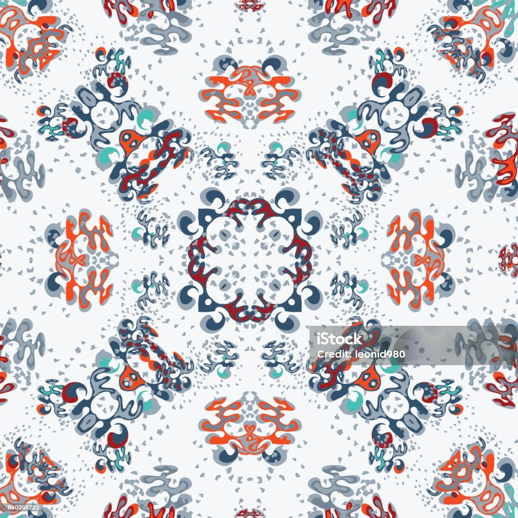 Colorful Abstract Objects Vector Background Stock Illustration ...