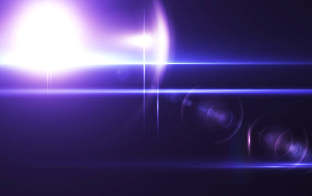 istock Abstract digital lens flare background, Flare Light , light leaks, overlays. 840369868