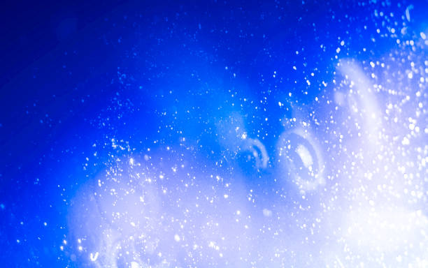 istock Abstract digital lens flare background, Flare Light , light leaks, overlays. 840391786
