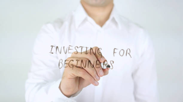 istock Investing For Beginners, Man Writing on Glass 840391812