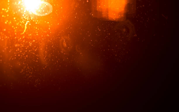 istock Abstract digital lens flare background, Flare Light , light leaks, overlays. 840391938