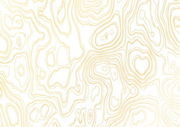 Wood grain vector art illustration