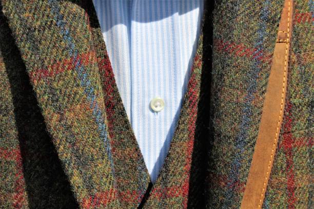 An image of tweed jacket An image of tweed jacket tweed stock pictures, royalty-free photos & images