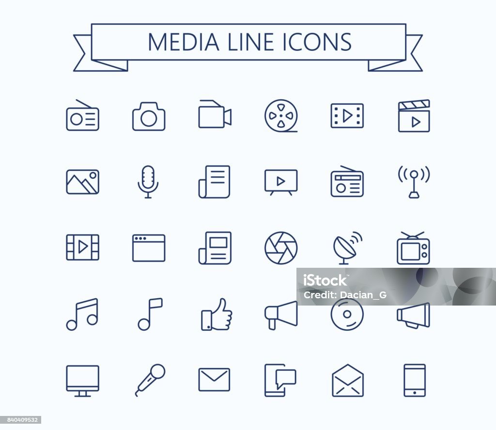 Multimedia vector icons set. Thin line outline 24x24 Grid. Pixel Perfect.Editable stroke. Multimedia vector icons set. Thin line outline 24x24 Grid. Pixel Perfect.Editable stroke. eps 10 Icon Symbol stock vector