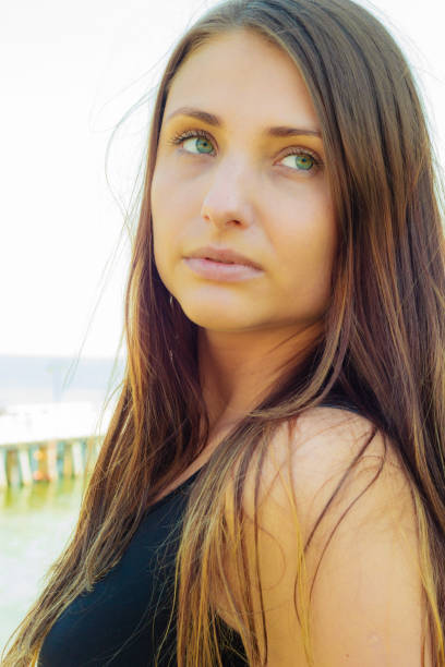 istock Attractive woman posing on sunny day 840419080