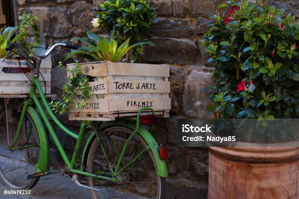 Florence Italy Маy 25 2017 Stock Photo - Download Image Now - Alley, Ancient, Antique