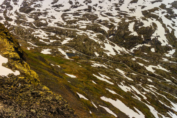 istock Road to Dalsnibba mountain, Norway 840420958