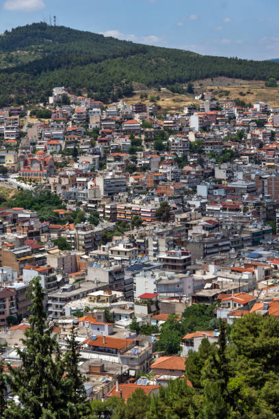 istock Panoramic view of Lamia City, Greece 840424096