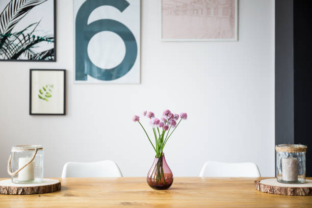 istock Wooden counter in a flat 840451844