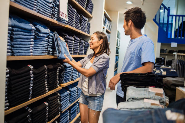 istock Mid adult couple choosing clothes 840458270