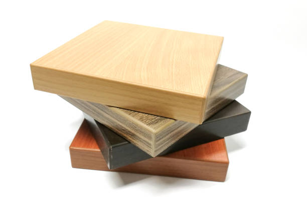 particle board wood stock photo