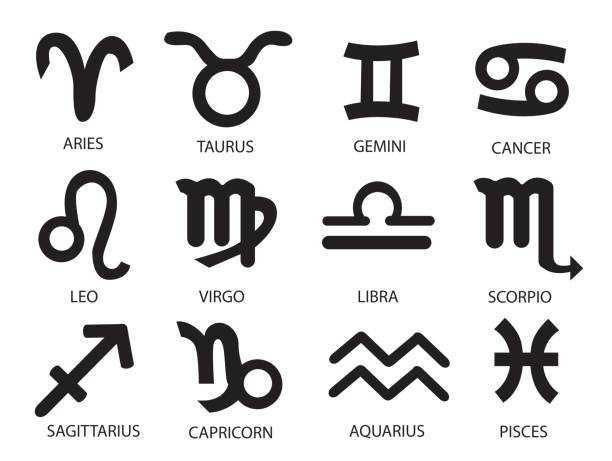 kuvapankkikuvitukset aiheesta horoskooppi syntymä zodiac tähti merkit vektori kuva - scorpio