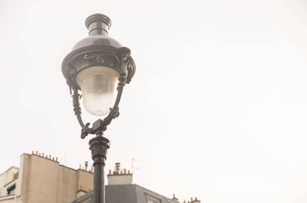 istock Street lamp in Paris 840493666
