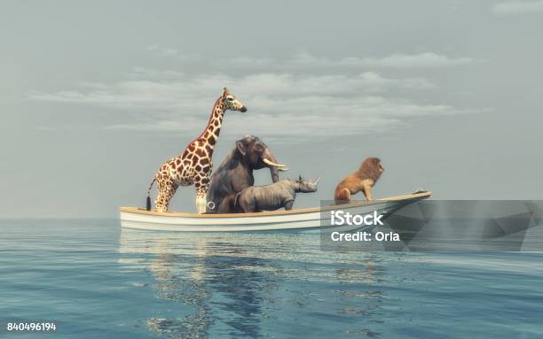 The Wild Animals Stock Photo - Download Image Now - Animal, Surreal, Humor