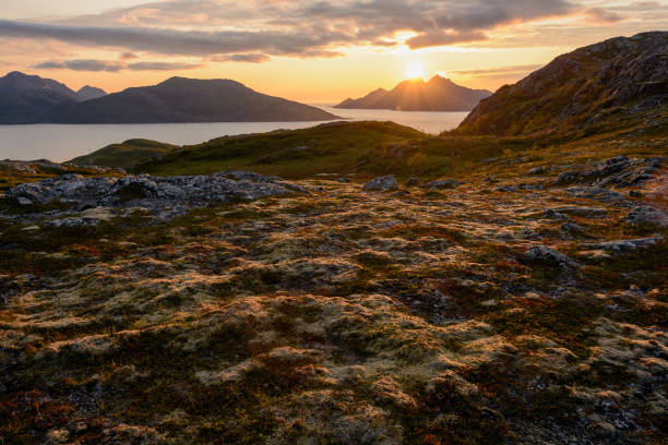 istock Beautiful sunset at the coast of Norway 840497254
