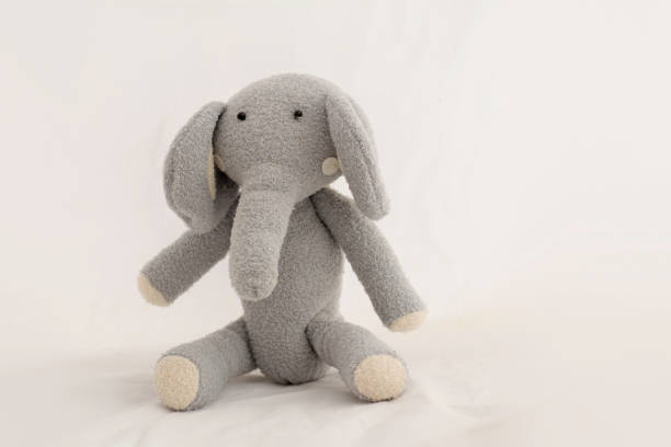 istock soft animal elephant on a white background . 840509956