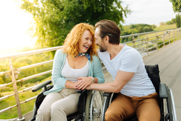istock Joyful senior couple resting in the park 840512882
