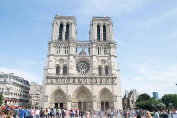istock Notre Dame cathedral in Paris 840513518