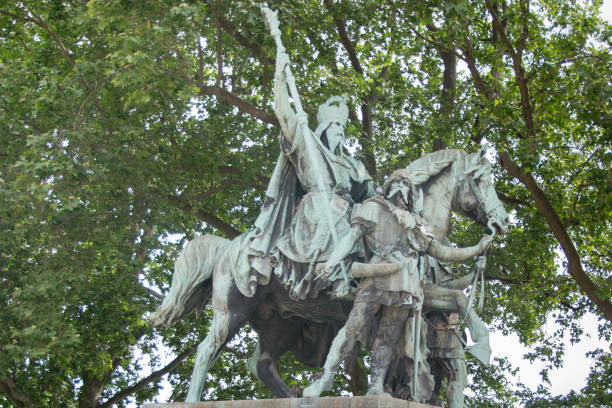 istock Statue of Charlemagne 840513560