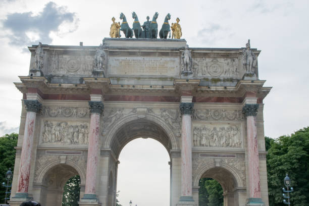 istock The Arc de Triomphe du Carrousel in Paris 840514680