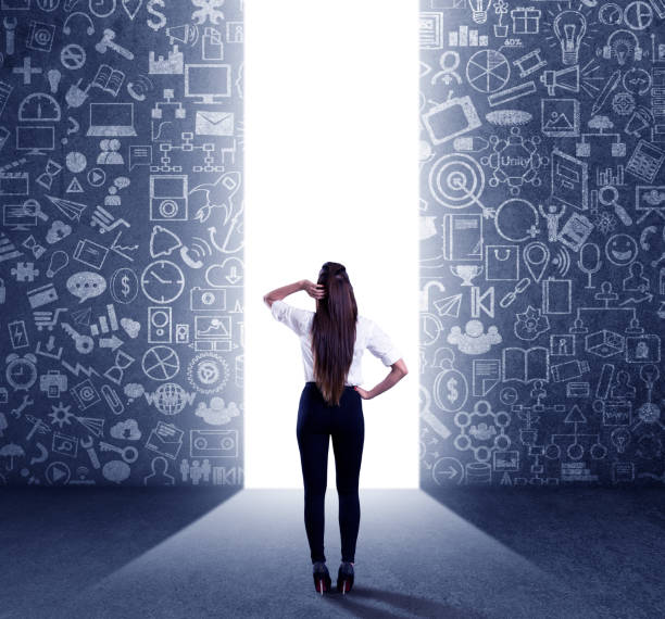 istock Concept of way to success 840519400