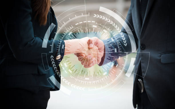 istock Business handshake to start new projects. Business concept, Teamwork concept 840529734