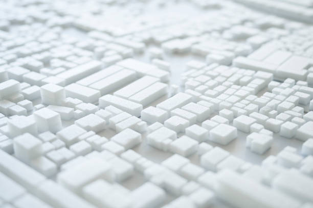 istock Architecture Model Urban cityscape concept design 840531268