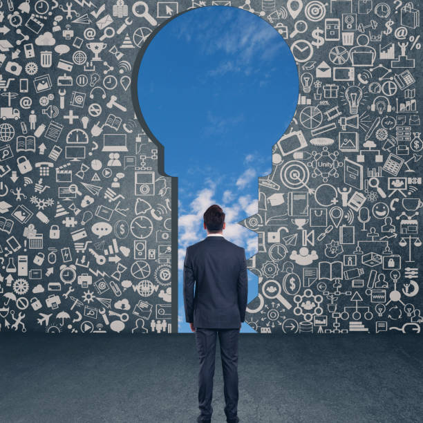 istock Concept of key to success 840536500