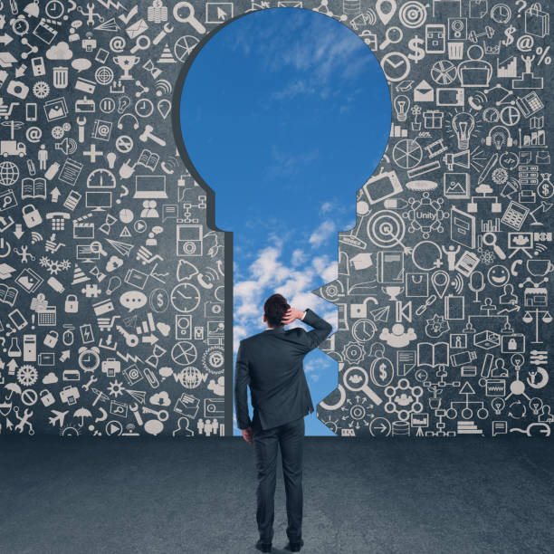 istock Concept of key to success 840538788