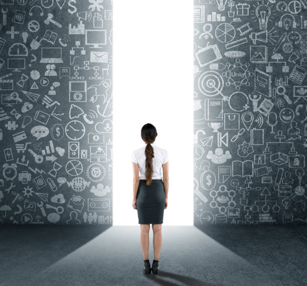 istock Concept of way to success 840539020