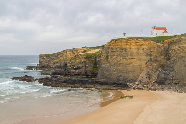 istock Church over the cliffs in Zambujeira do Mar 840539794