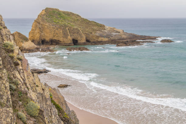 istock Rocks and cliffs in Zambujeira do Mar 840543344