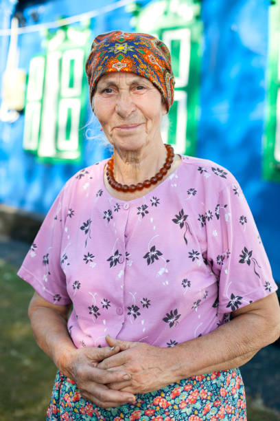 istock Senior woman in garden 840547314