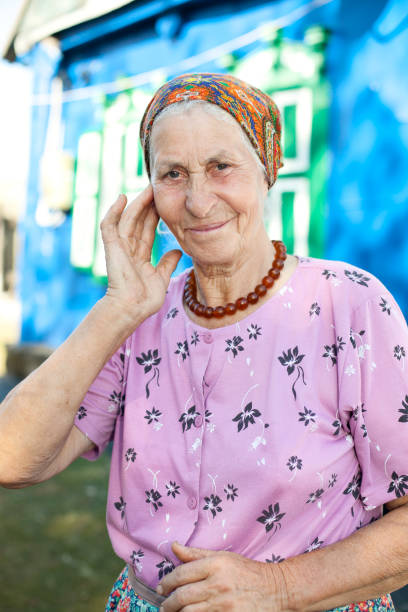 istock Senior woman in garden 840547316