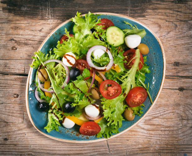 istock Fresh salad with mozzarella and cherry tomato 840547450