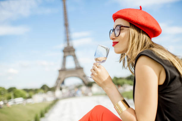 istock Woman having a picnic in Paris 840591150