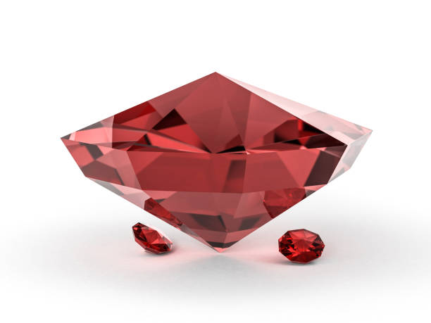 istock Diamond jewel on white background. 3D rendering 840601060