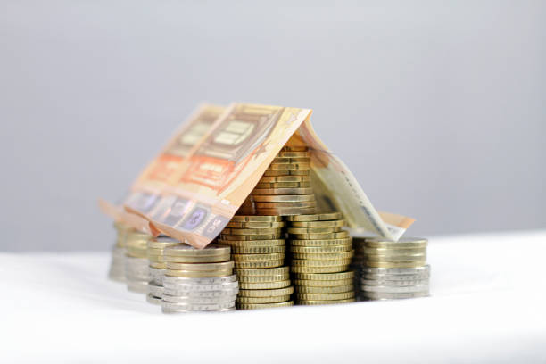 istock Mortaging - savings and home loan financing 840602280