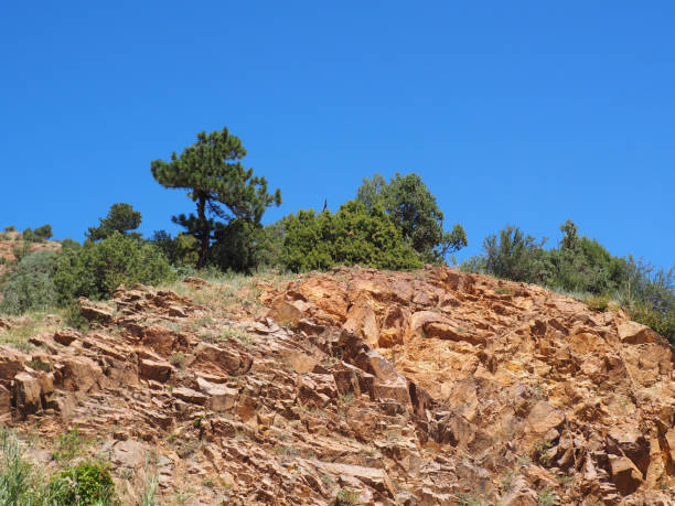 istock Natural red rock sandstone formations in Morrison Colorado 840628426