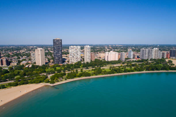 istock Aerial image Chicago IL USA 840631722