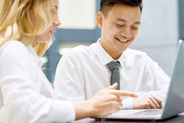 istock Happy to work in strong business team 840632278