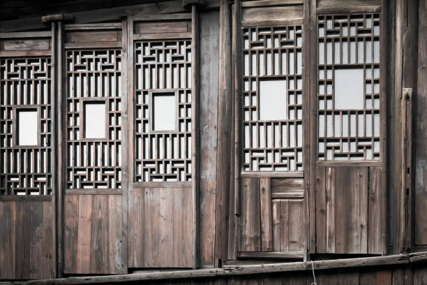 istock Old Chinese doors 840632454