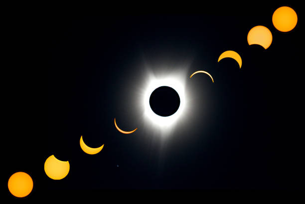 Eclipse Progression 210+ Solar Eclipse Phases Stock Photos, Pictures & Royalty-Free Images ...