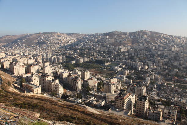 Nablus, Palestine Nablus, Palestine west bank stock pictures, royalty-free photos & images