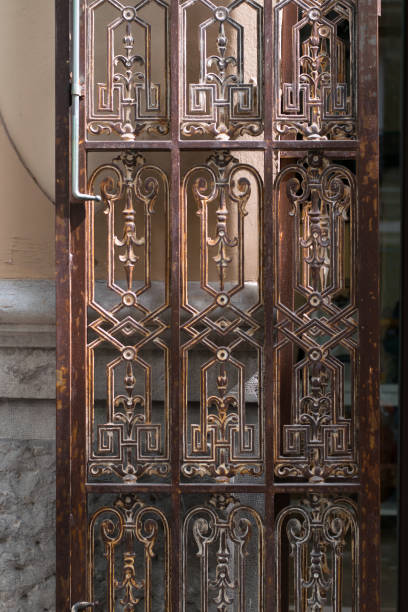 istock Old iron door. Antique. 840655138