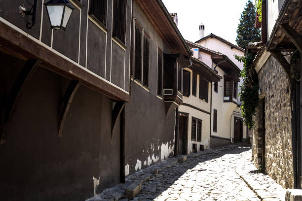 istock narrow streets in Plovdiv old town 840674854