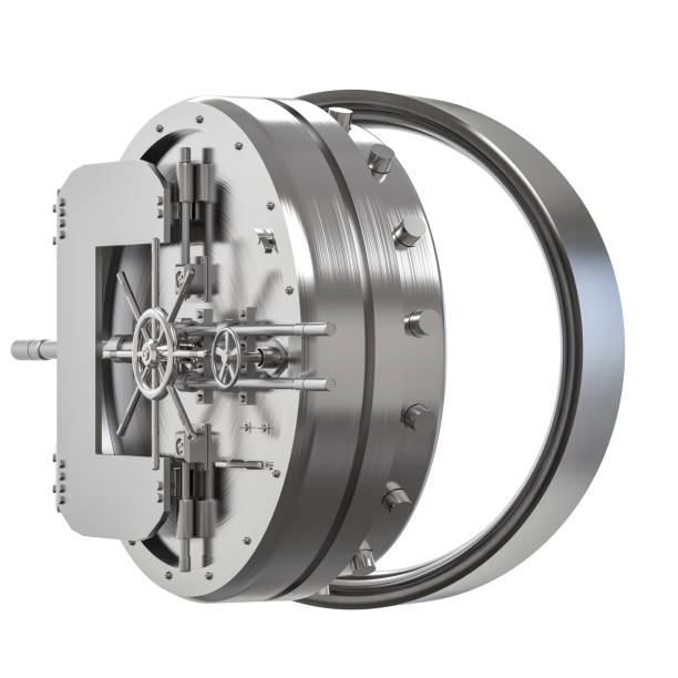 istock metal bank vault 840692970