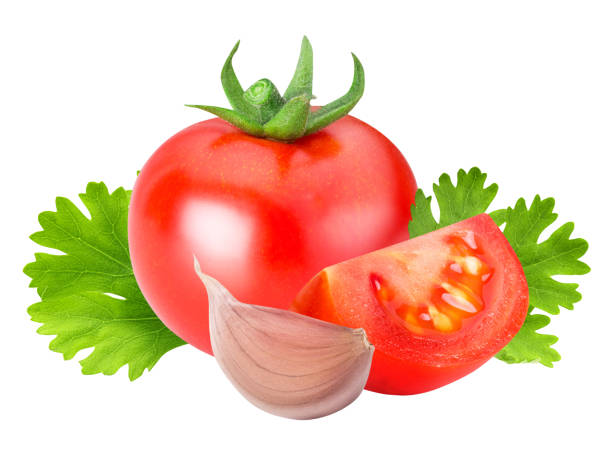 istock Fresh vegetables with parsley isolated on white background 840700068