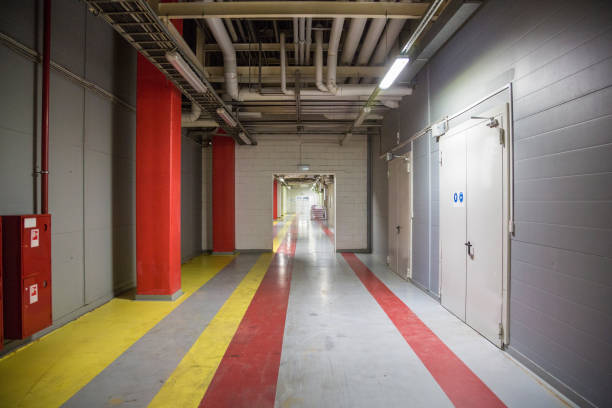 istock Corridor in an industrial premises 840700654